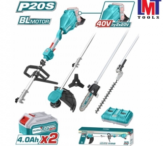 Máy làm vườn đa năng không chổi than dùng pin 20V Total TSTLI2040386