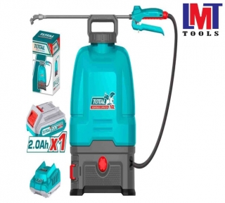 Máy xịt thuốc 16L dùng pin 20V Total TSPLI20162 (Kèm 1 Pin 2.0Ah & Sạc) Máy xịt thuốc 16L dùng pin 20V Total TSPLI20162 (Kèm 1 Pin 2.0Ah & Sạc)