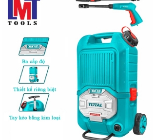 Máy xịt rửa dùng pin 40V Total TPWLI4006 (Chưa Pin & Sạc) Máy xịt rửa dùng pin 40V Total TPWLI4006 (Chưa Pin & Sạc)