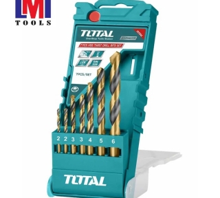Bộ 7 mũi khoan kim loại HSS Total TACSD0075