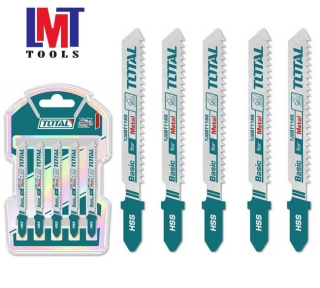 Bộ 5 lưỡi cưa lọng kim loại 12 răng Total TJSBT118B