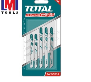 Bộ lưỡi cưa lọng 5 chi tiết Total TAC51051