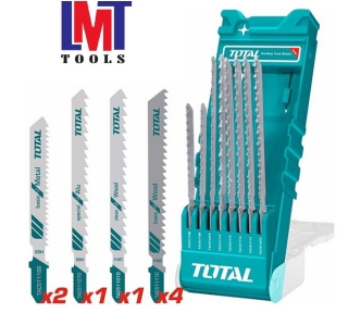 Bộ 8 lưỡi cưa lọng nhôm, gỗ và kim loại Total TACSD7386