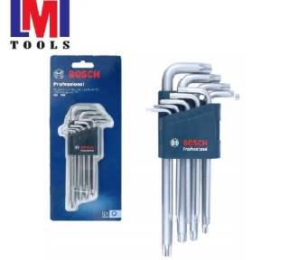 Bộ lục giác bông 9 món Bosch 1600A01TH4