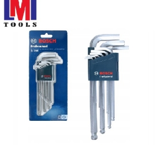 Bộ lục giác 9 món Bosch 1600A01TH5