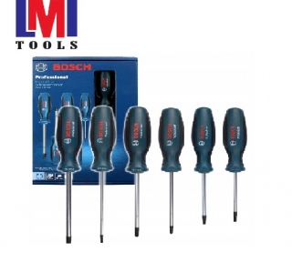 Bộ tua vít 6 món đầu bông Torx Bosch 1600A01V09
