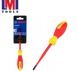 Tua vít cách điện VDE đầu hoa thị PZ1 Bosch 1600A02ND1