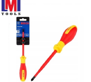 Tua vít cách điện VDE đầu hoa thị PZ2 Bosch 1600A02ND2