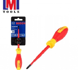 Tua vít cách điện VDE đầu SL/PH1 Bosch 1600A02ND4