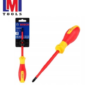 Tua vít cách điện VDE đầu SL/PH2 Bosch 1600A02ND5