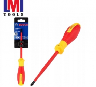 Tua vít cách điện VDE đầu SL/PZ2 Bosch 1600A02ND7