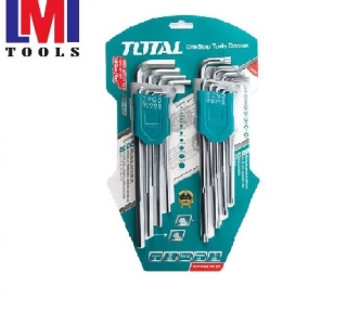 Bộ chìa lục giác và lục giác bông Total THT106KT0181 Bộ chìa lục giác và lục giác bông Total THT106KT0181