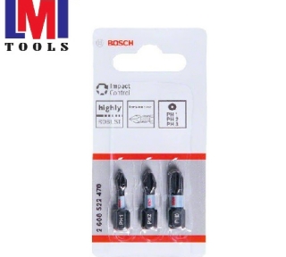 Bộ 3 mũi vít philips Bosch 2608522470