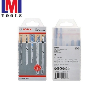 Bộ 15 lưỡi cưa lọng gỗ Bosch 2607011436 (9 T144DP, 5 T101BF, 1 T144DHM)