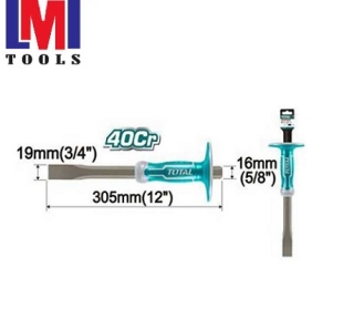 Đục sắt mũi dẹp 19x305mm Total THT4411216