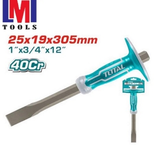 Đục sắt dẹp 25x305mm Total THT4411219
