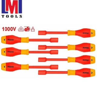 Bộ 7 tua vít cách điện Total THKISD0701 Bộ 7 tua vít cách điện Total THKISD0701