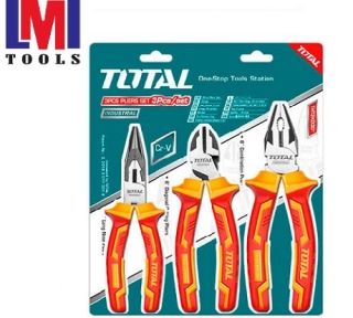 Bộ 3 kềm cách điện TOTAL THT2K0302 Bộ 3 kềm cách điện TOTAL THT2K0302