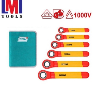 Bộ 6 cờ lê xoay chiều cách điện Total THKISPA0603 