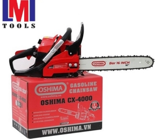Máy Cưa xích Oshima CX-4000 Đỏ - đen