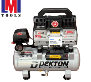 Máy Nén Khí Không Dầu 8L Bình Hợp Kim Nhôm Dekton DK-AC2908PROMAX – 1.1HP