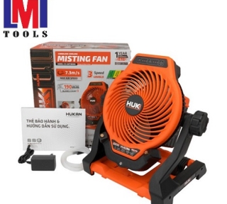 QUẠT PHUN SƯƠNG SỬ DỤNG PIN VÀ ĐIỆN (GEN3) HUKAN BODY G3-LMF190MM QUẠT PHUN SƯƠNG SỬ DỤNG PIN VÀ ĐIỆN (GEN3) HUKAN BODY G3-LMF190MM