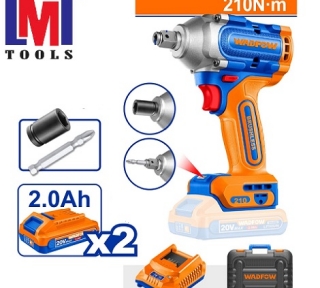 Máy vặn bu lông & vặn vít dùng pin 20V Wadfow WCD3B21