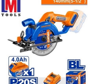 Máy cưa đĩa dùng pin 20V Wadfow WLWP5633 Máy cưa đĩa dùng pin 20V Wadfow WLWP5633