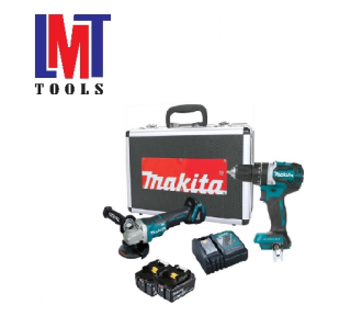 BỘ SẢN PHẨM(DDF484+DGA404+BL1850B*2+DC18RC+THÙNG MAKPAC)(18V) MAKITA DLX2426TX1 BỘ SẢN PHẨM(DDF484+DGA404+BL1850B*2+DC18RC+THÙNG MAKPAC)(18V) MAKITA DLX2426TX1