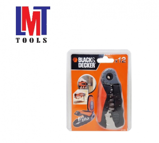 Tay vặn vít thông minh chứa 12 mũi vít Black & Decker A7140-XJ Tay vặn vít thông minh chứa 12 mũi vít Black & Decker A7140-XJ