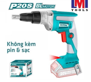 Máy siết vít tường/thạch cao dùng pin 20V Total TDSLI2042006 (không kèm pin& sạc) Máy siết vít tường/thạch cao dùng pin 20V Total TDSLI2042006 (không kèm pin& sạc)