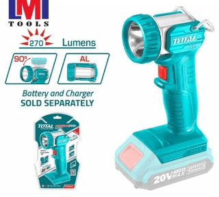 Đèn làm việc dùng pin 20V Total TWLI2038 (Chưa Pin & Sạc) Đèn làm việc dùng pin 20V Total TWLI2038 (Chưa Pin & Sạc)
