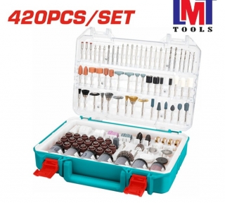 Bộ 420 linh kiện máy mài khuôn Total TAKMG4208 Bộ 420 linh kiện máy mài khuôn Total TAKMG4208