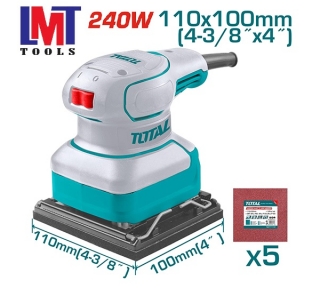 Máy chà nhám vuông Total TF2241108 Máy chà nhám vuông Total TF2241108