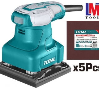 Máy chà nhám vuông Total TF2231106 Máy chà nhám vuông Total TF2231106