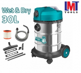 Máy hút bụt 1400W - 30 lít Total TVC14301 Máy hút bụt 1400W - 30 lít Total TVC14301