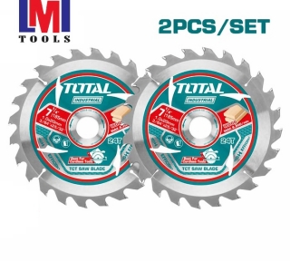 Bộ 2 lưỡi cưa TCT siêu mỏng Total TAC2331853 185mm Bộ 2 lưỡi cưa TCT siêu mỏng Total TAC2331853 185mm