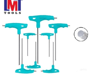 Bộ lục giác chữ T thẳng 8 chi tiết 2-10mm Total THHW80816 Bộ lục giác chữ T thẳng 8 chi tiết 2-10mm Total THHW80816