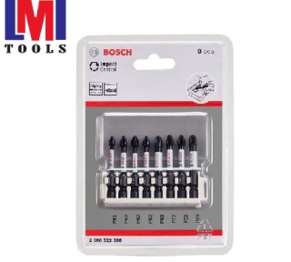 Bộ mũi vít đa năng 8 món dài 50mm Bosch 2608522328 Bộ mũi vít đa năng 8 món dài 50mm Bosch 2608522328