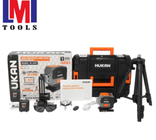 MÁY CÂN BẰNG LASER 12 LINE - KÈM CHÂN (GEN 1) HUKAN G1-LT97 MÁY CÂN BẰNG LASER 12 LINE - KÈM CHÂN (GEN 1) HUKAN G1-LT97